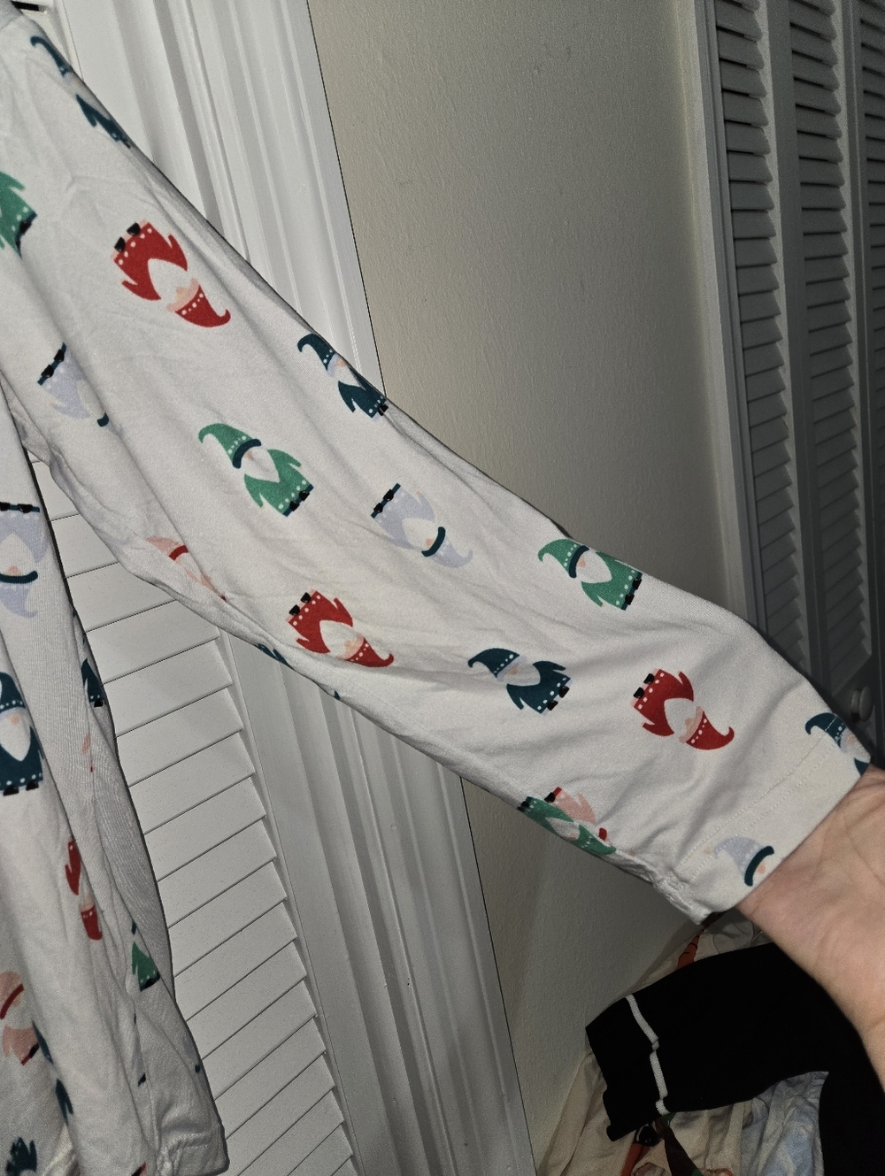 Joyspun Women's XL Holiday Gnome Pajama Set - Multi-Color Print - Picture 3 of 12